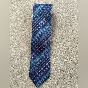 Missoni purple and blue tie